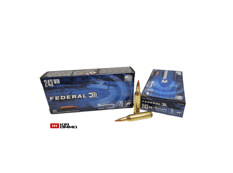 Federal .243 Win 75 Grain Hornady VMAX