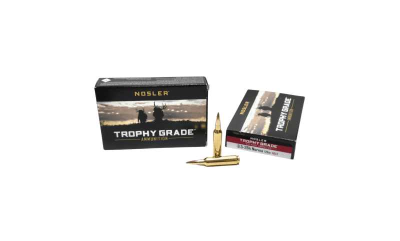 Nosler Trophy Grade 6.5 284 Norma 129 Grain ABLR