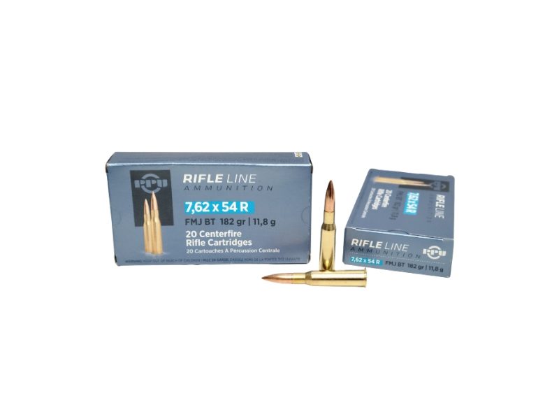 PPU 7.62x54R 182 Grain Full Metal Jacket