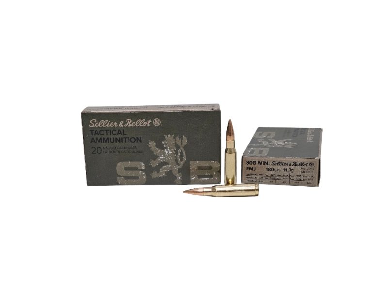 Sellier Bellot .308 Win 180 Grain Full Metal Jacket