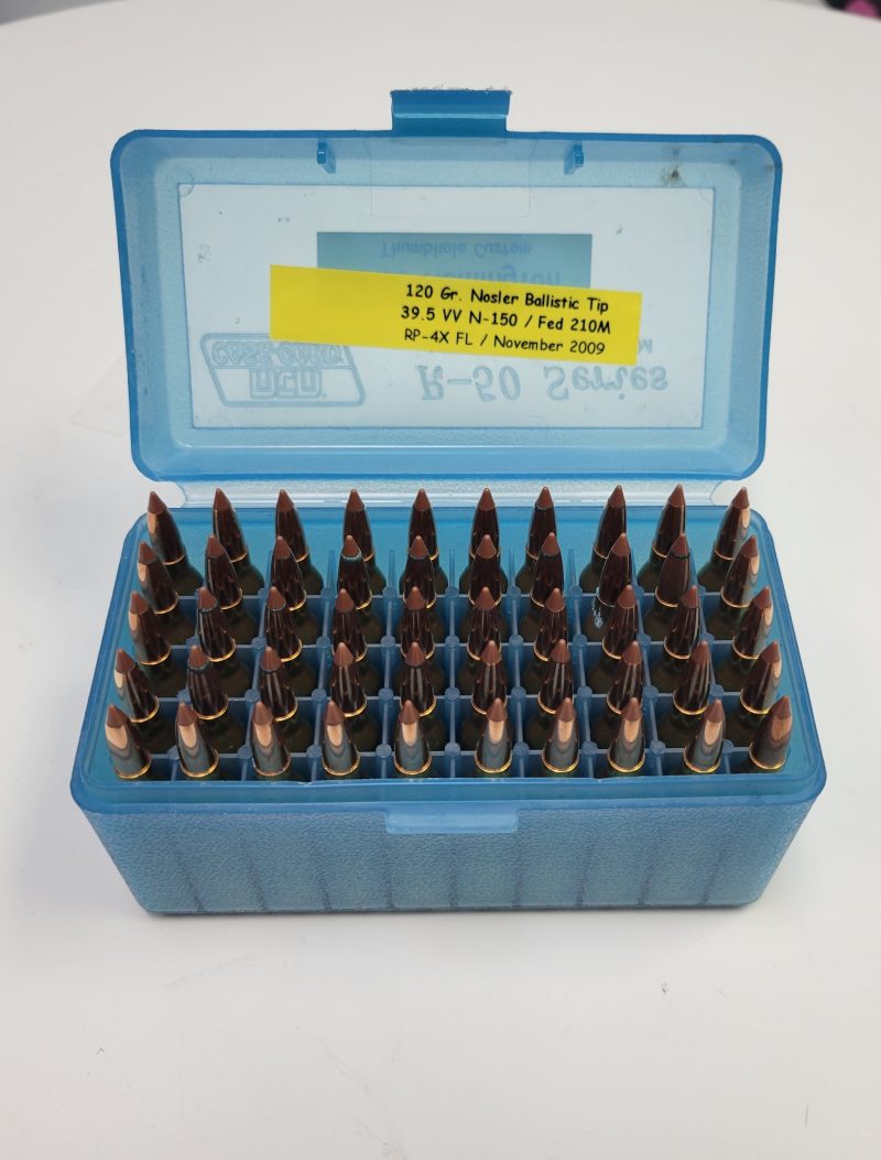 Texas Custom Hand Loads .260 Rem 120 Grain Nosler Ballistic Tip scaled 1