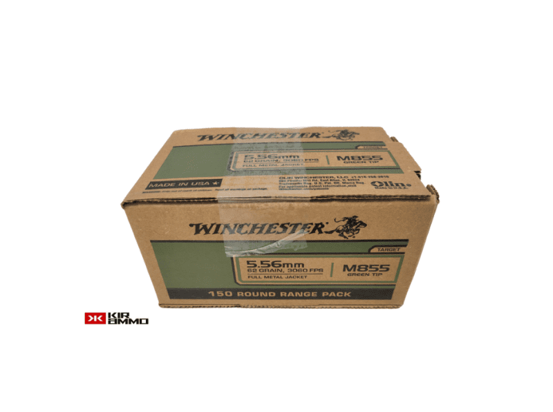 WINCHESTER 5.56 150 ROUNDS GREEN TIP FMJ